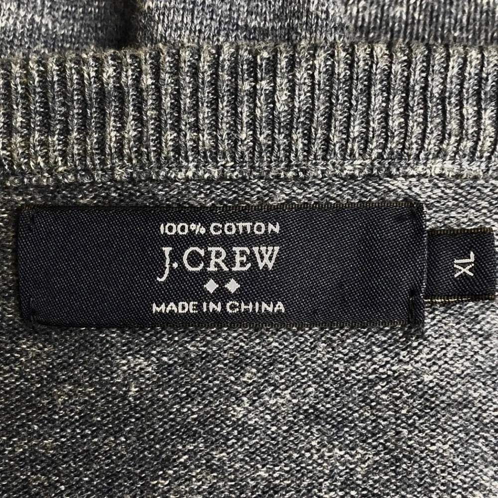 J. Crew Heather Blue Crewneck Sweater